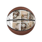 Vrolijk Kerstfeest Familie Basketbal (Voorkant)