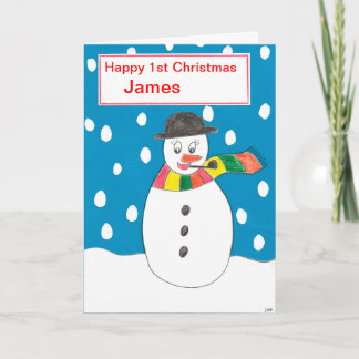 Vrolijk Kerstfeest Feestdagen Kaart