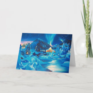 Vrolijk kerstfeest feestdagen kaart