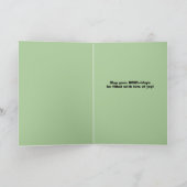 Vrolijk kerstfeest feestdagen kaart (Binnen)