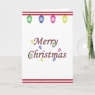 Vrolijk kerstfeest feestdagen kaart