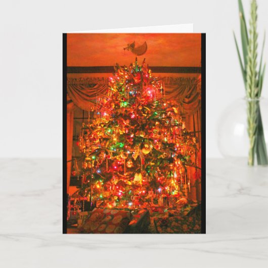 Vrolijk kerstfeest. feestdagen kaart (Voorkant)