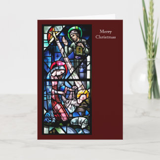 Vrolijk kerstfeest feestdagen kaart