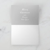 Vrolijk kerstfeest feestdagen kaart (Binnen)