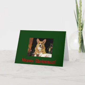 Vrolijk kerstfeest! feestdagen kaart