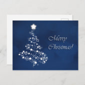 "Vrolijk kerstfeest" Feestdagenkaart (Voorkant / Achterkant)