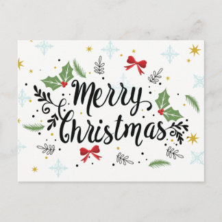 Vrolijk kerstfeest! feestdagenkaart