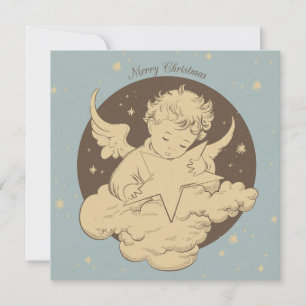 Vrolijk kerstfeest feestdagenkaart