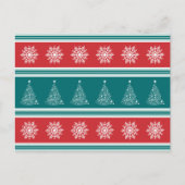 Vrolijk kerstfeest feestdagenkaart (Voorkant)