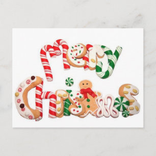 Vrolijk kerstfeest feestdagenkaart