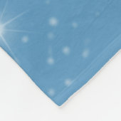 Vrolijk kerstfeest fleece deken (Hoek)