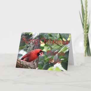 Vrolijk kerstfeest, Florida Style Feestdagen Kaart