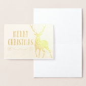 Vrolijk kerstfeest folie kaarten (Display)