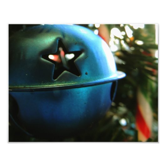 Vrolijk kerstfeest foto afdruk (Voorkant)