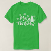 Vrolijk kerstfeest Funny Matching Family Kerstmis  T-shirt (Design voorkant)