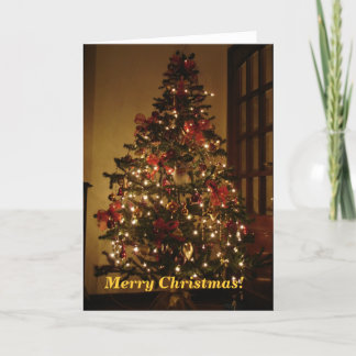 vrolijk kerstfeest! -gepersonaliseerd feestdagen kaart