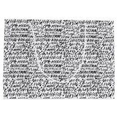 Vrolijk kerstfeest groot cadeauzakje (Achterkant)