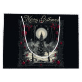 Vrolijk kerstfeest groot cadeauzakje (Achterkant)