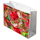 Vrolijk kerstfeest! groot cadeauzakje (Achterkant Gekanteld)