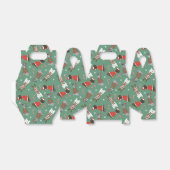 Vrolijk Kerstfeest Grote Deen Honden Bedankdoosjes (Uitgevouwen)