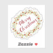 Vrolijk Kerstfeest Halloween Nieuwjaar Sticker (Vel)