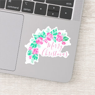 Vrolijk Kerstfeest Halloween Nieuwjaar Sticker