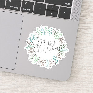 Vrolijk Kerstfeest Halloween Nieuwjaar Sticker