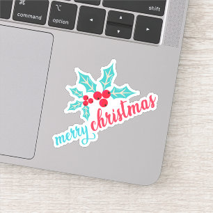 Vrolijk Kerstfeest Halloween Nieuwjaar Sticker