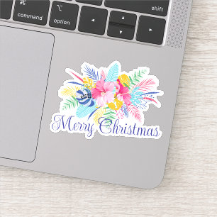 Vrolijk Kerstfeest Halloween Nieuwjaar Sticker