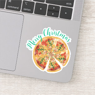 Vrolijk Kerstfeest Halloween Nieuwjaar Sticker