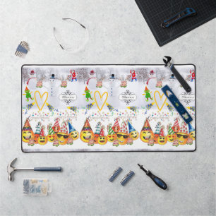 Vrolijk kerstfeest Happy Birthday Desk Mat