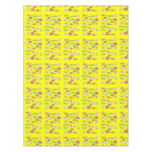 Vrolijk kerstfeest Happy Birthday Tafelkleed (Voorkant)