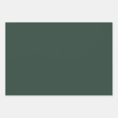 Vrolijk Kerstfeest HoHoHo Grappig Kerstman Hat Ker Inpakpapier Vel (Voorkant 3)