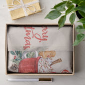 Vrolijk kerstfeest Hot Chocolate Mok en snoep Tissuepapier (Geschenk)