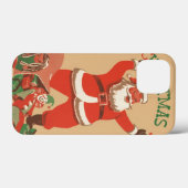 Vrolijk kerstfeest, iedereen! kerstman Case-Mate iPhone case (Achterkant (horizontaal))