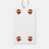 Vrolijk kerstfeest, ik ben hier cadeaulabel (Achterkant)