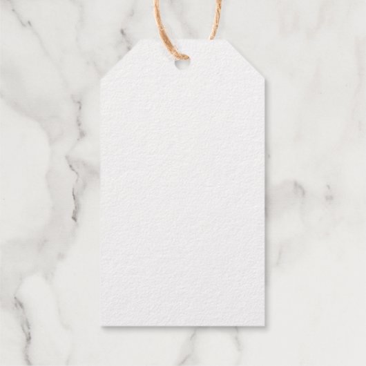 Vrolijk kerstfeest in de landmerken van NYC New Yo Cadeaulabels (Achterkant)