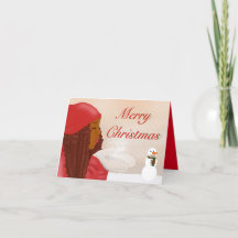 Vrolijk kerstfeest in de sneeuw (groet aanpassen)