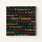 Vrolijk kerstfeest in een andere taal | notitieboek (Achterkant)