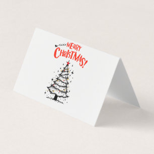 vrolijk kerstfeest in jou visitekaartjes