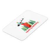 Vrolijk kerstfeest in New York Sinterklusbeeld in Magneet (Linkerzijde)