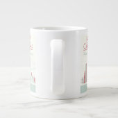 Vrolijk kerstfeest in San Francisco Extra Grote Beker (Achterkant)