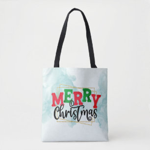 Vrolijk kerstfeest ingelijst-80716 draagtas