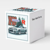 Vrolijk Kerstfeest (JDM Legends) Bedankdoosjes (Voorkant Zijde)
