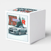 Vrolijk Kerstfeest (JDM Legends) Bedankdoosjes (Achterkant)