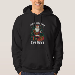 Vrolijk kerstfeest jongens Kerstman Hoodie