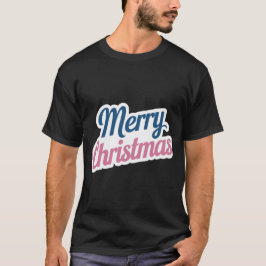 Vrolijk Kerstfeest Joyful Spirit T-Shirt voor Mann