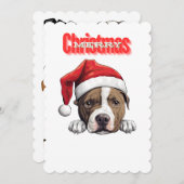 Vrolijk kerstfeest kaart (Voorkant / Achterkant)