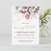 Vrolijk kerstfeest kaart (Staand voorkant)