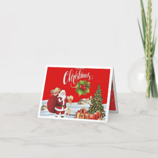 Vrolijk kerstfeest Kaart